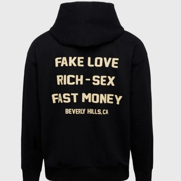 HOMME+FEMME BEVERLY HILLS  HOTEL HOODIES sold out online Nwt/Nwot - Picture 2 of 14